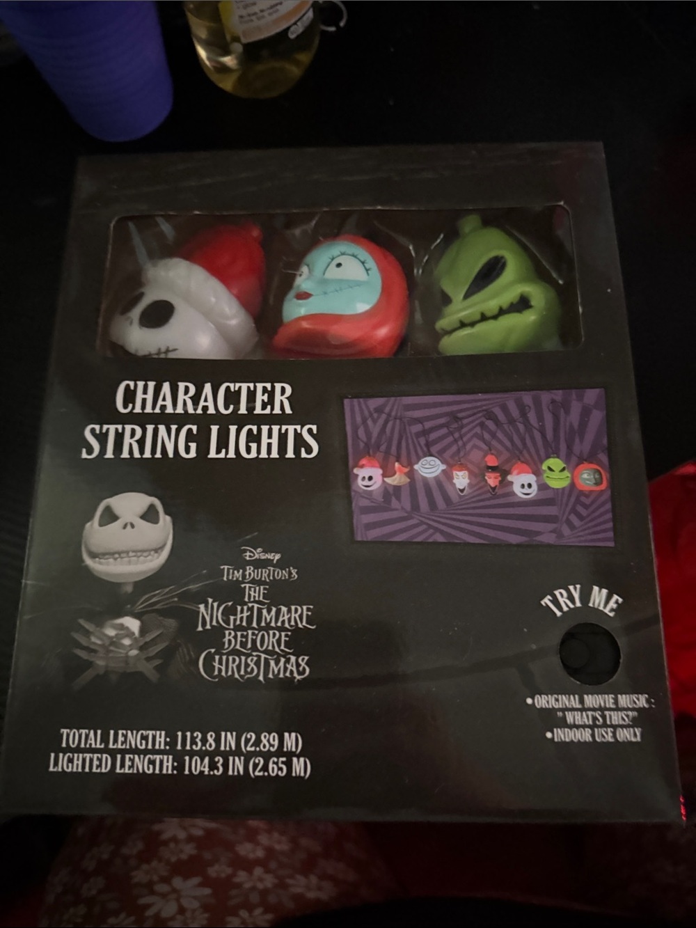 Disney The Nightmare Before Christmas Character String Lights - Multicolor